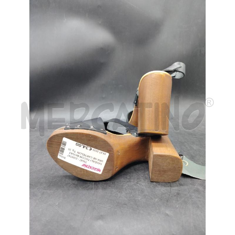 SANDALI TACCHI BIONATURA NE CARTELLINO | Mercatino dell'Usato Roma eur 3