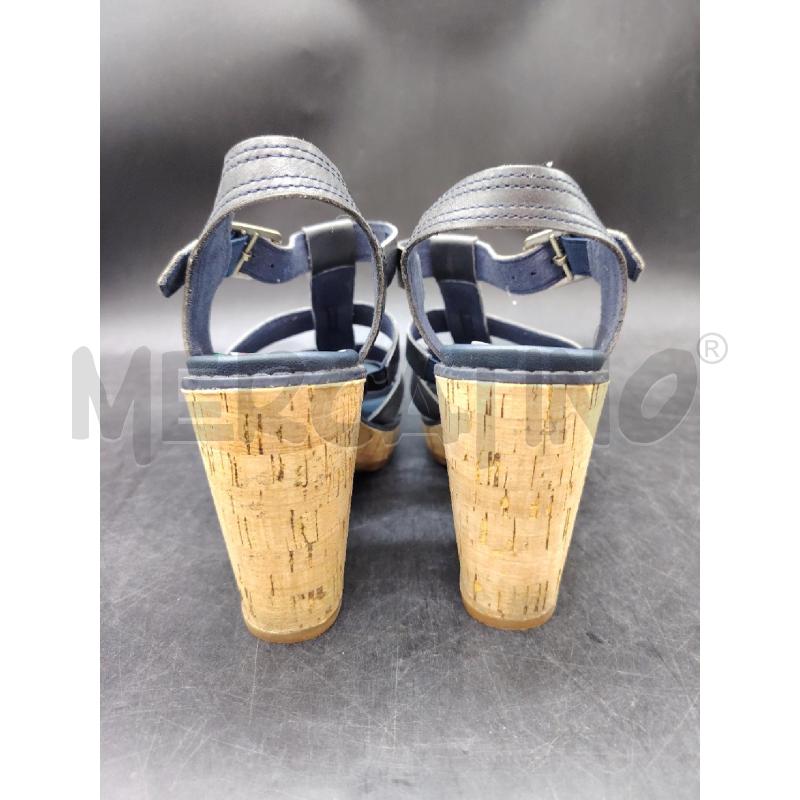 SANDALI TACCO D TIMBERLAND BLU SUGHERO | Mercatino dell'Usato Roma eur 2