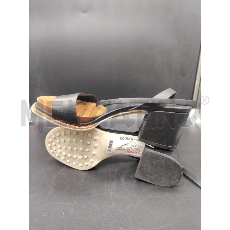 SANDALI TACCO D TOND'S NE LEGNO  | Mercatino dell'Usato Roma eur 3