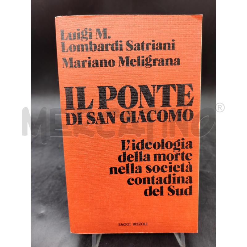 SATRIANI MELIGRANA IL PONTE DI SAN GIACOMO  | Mercatino dell'Usato Roma eur 1