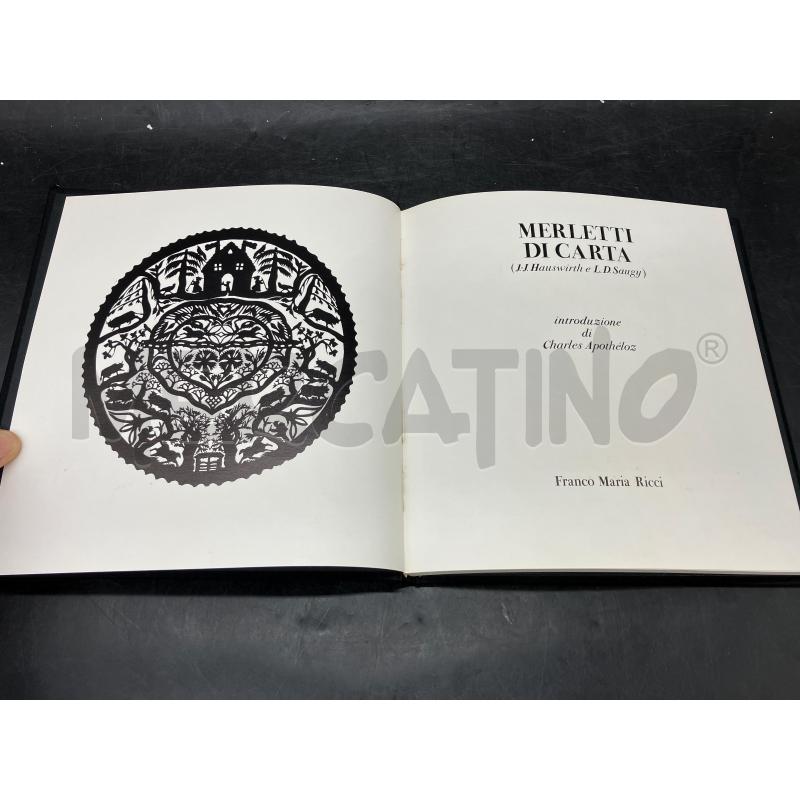 SAUGY MERLETTI DI CARTA  | Mercatino dell'Usato Roma eur 2