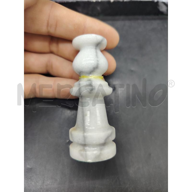 SCACCHIERA MARMO CON PEDINE | Mercatino dell'Usato Roma eur 3