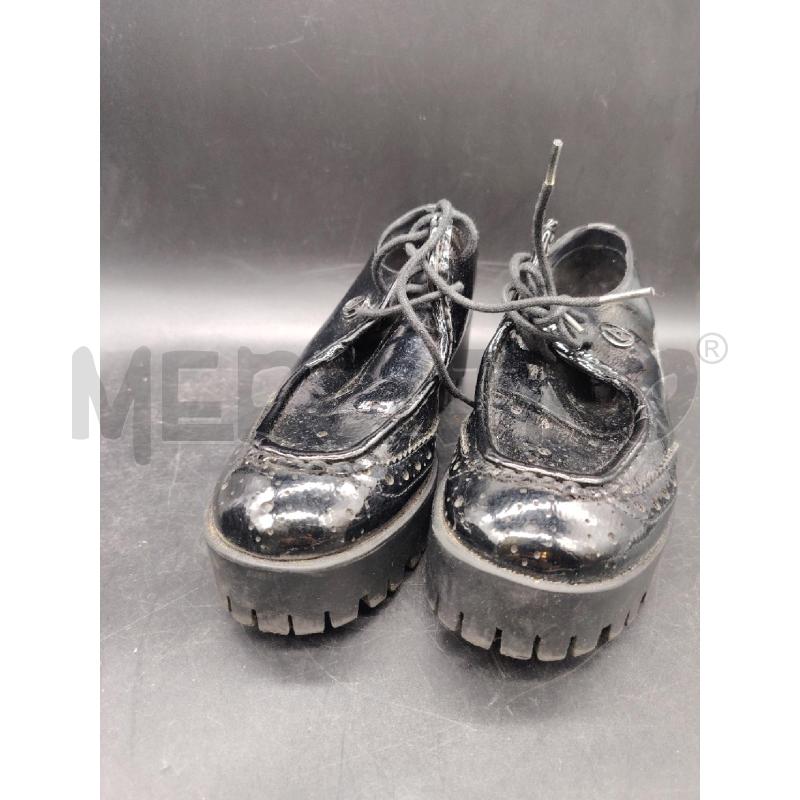 SCARPE D ARMANI JEANS FRANCESINE NE LUCIDO TRAF  | Mercatino dell'Usato Roma eur 1