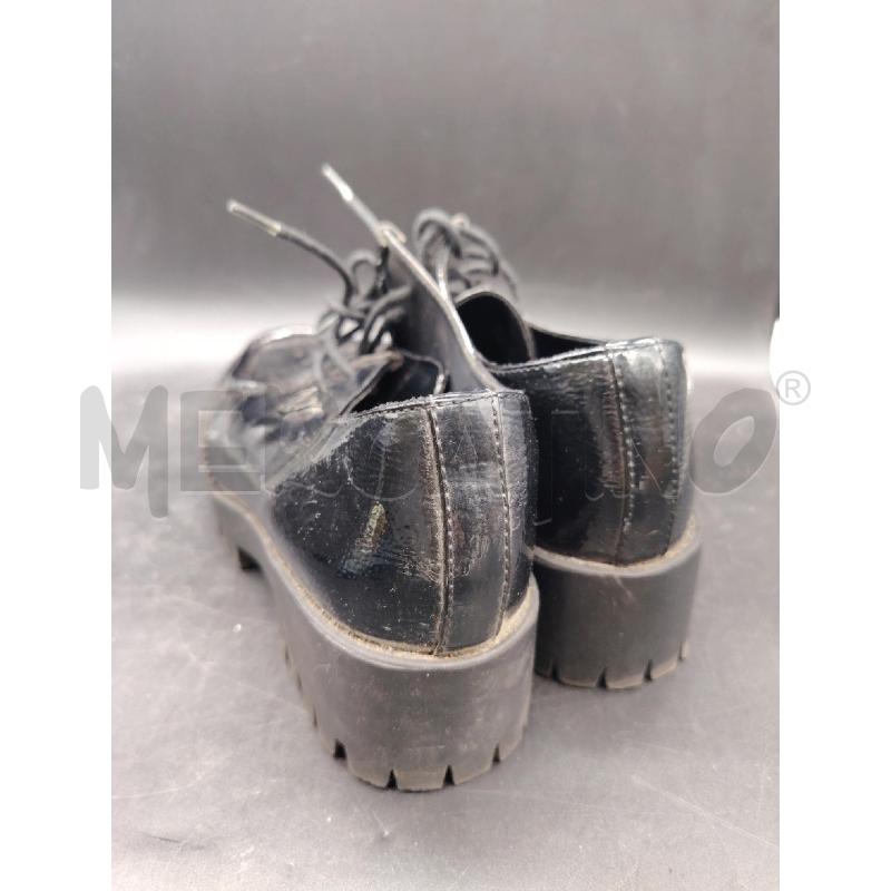 SCARPE D ARMANI JEANS FRANCESINE NE LUCIDO TRAF  | Mercatino dell'Usato Roma eur 2