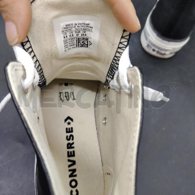 SCARPE D CONVERSE ALL STARS NE PELLE PARA BIA | Mercatino dell'Usato Roma eur 4