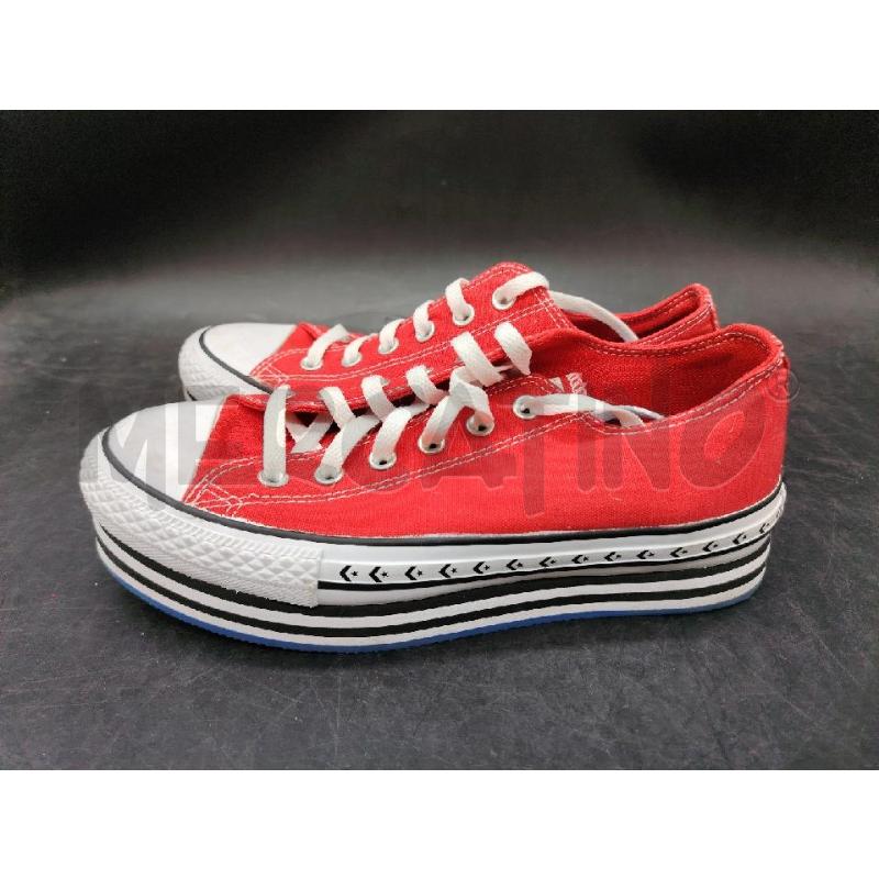 SCARPE D CONVERSE ALL STARS ROSSE | Mercatino dell'Usato Roma eur 3