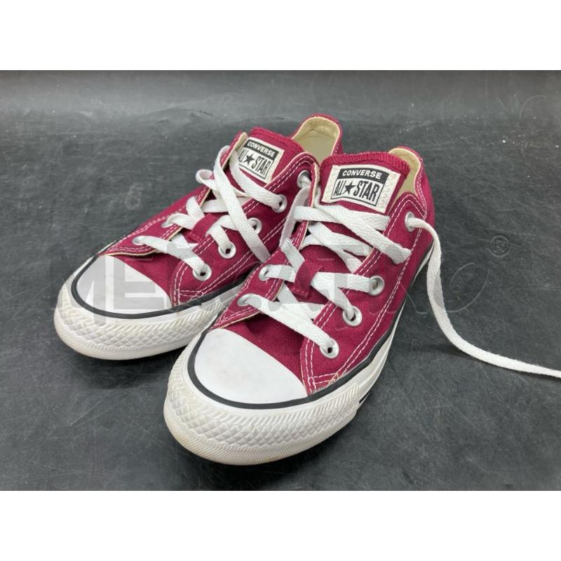SCARPE D CONVERSE BORDEAUX TESSUTO | Mercatino dell'Usato Roma eur 1