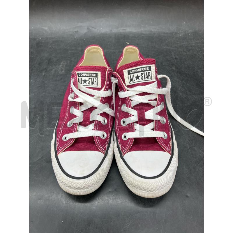 SCARPE D CONVERSE BORDEAUX TESSUTO | Mercatino dell'Usato Roma eur 2