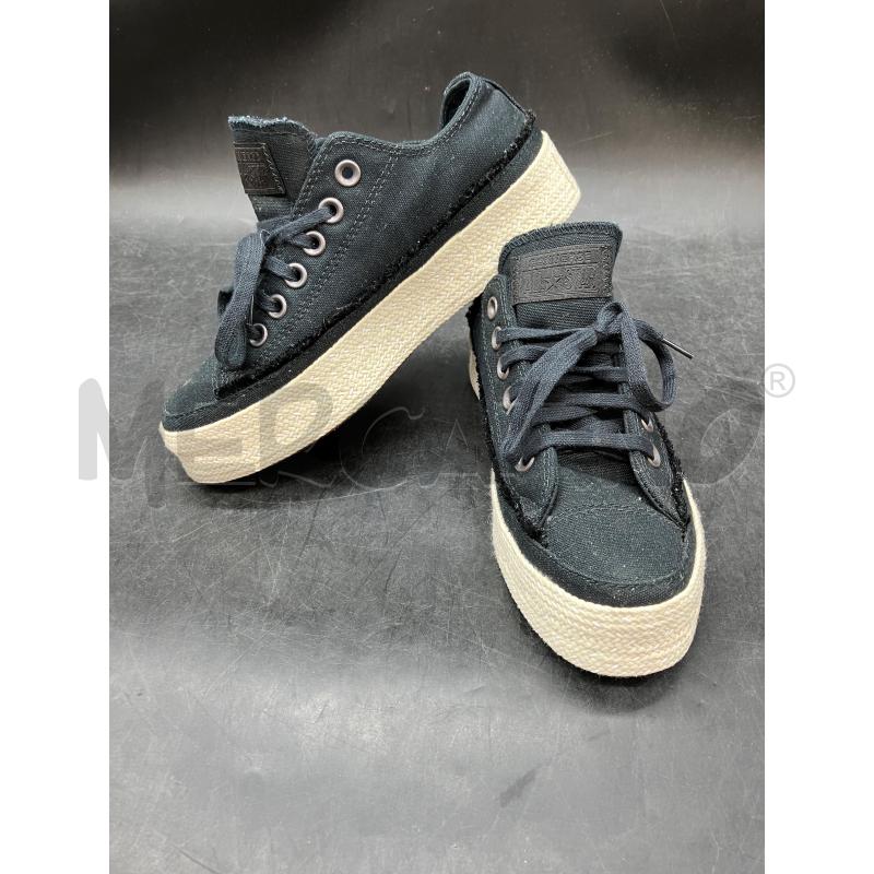 SCARPE D CONVERSE NERE PARA CORDA | Mercatino dell'Usato Roma eur 1