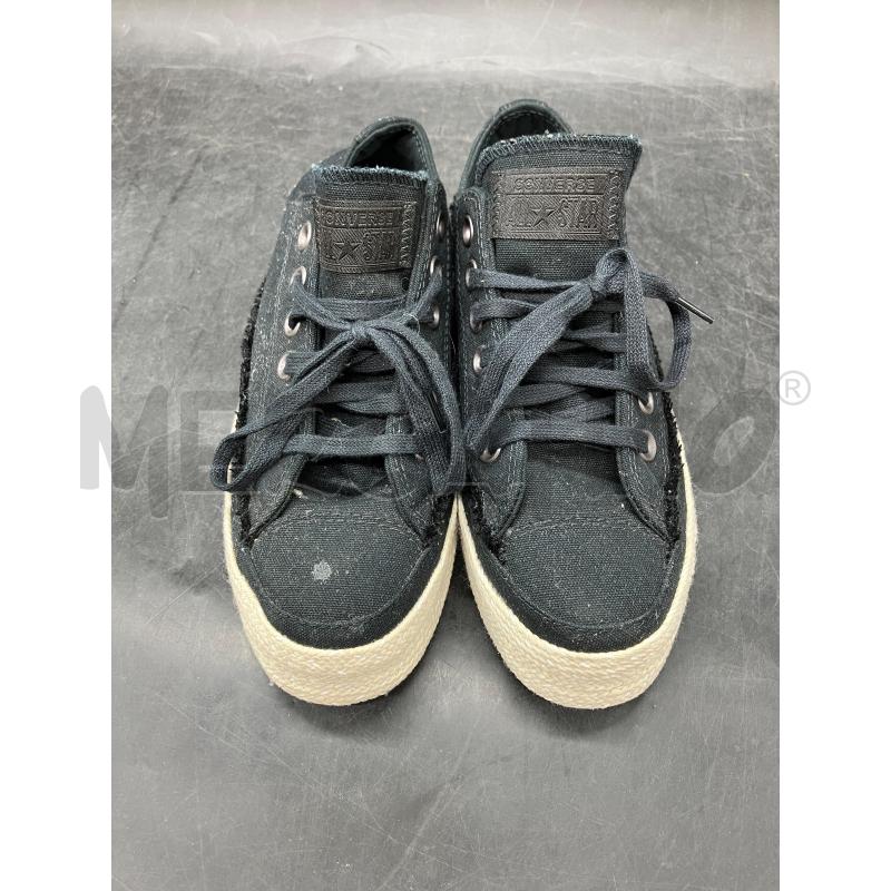SCARPE D CONVERSE NERE PARA CORDA | Mercatino dell'Usato Roma eur 2