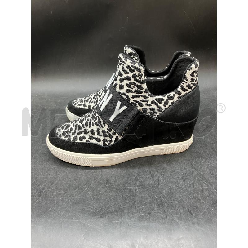 SCARPE D DKNY NE MACUL FASCIA LOGO  | Mercatino dell'Usato Roma eur 3