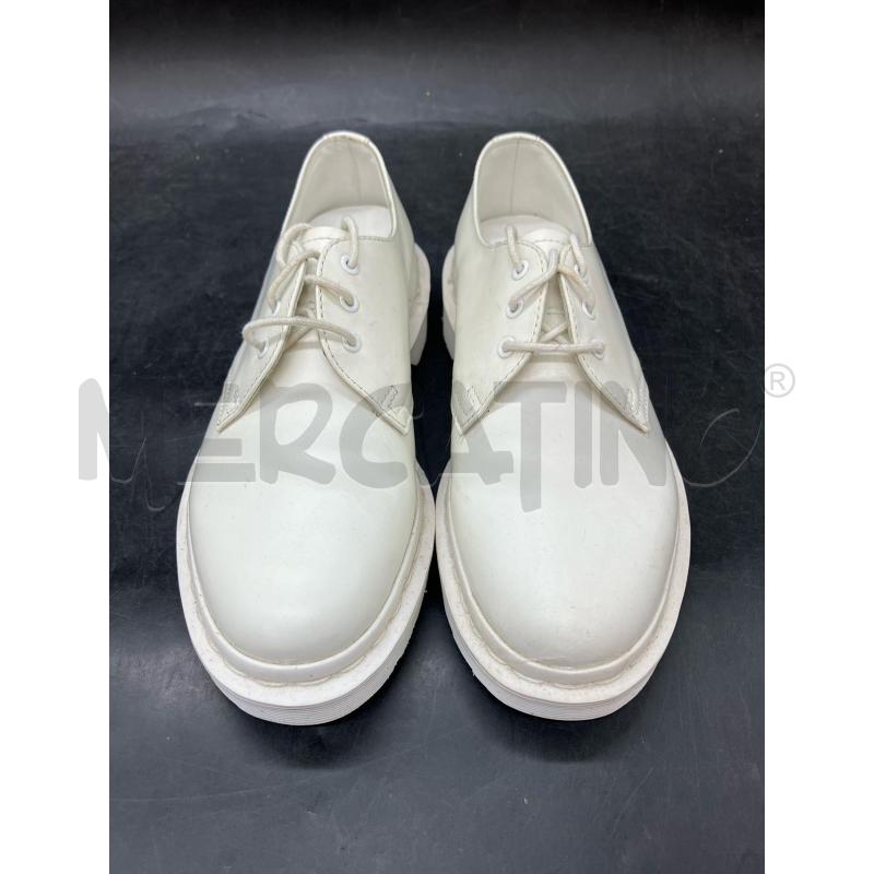 SCARPE D DR MARTENS BIANCHE PELLE | Mercatino dell'Usato Roma eur 2