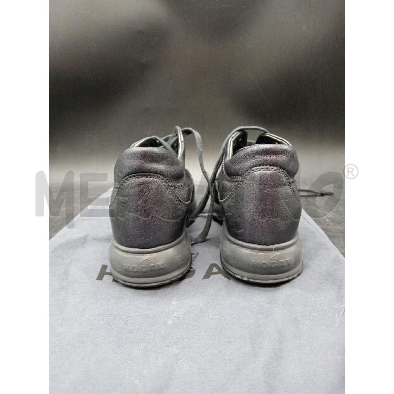 SCARPE D HOGAN GRIGIO LOGO BRILLANTINATO | Mercatino dell'Usato Roma eur 3