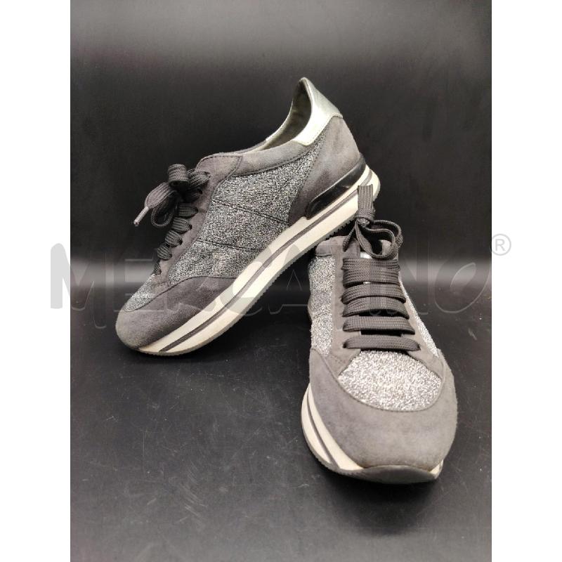 SCARPE D HOGAN GRI BRILL  | Mercatino dell'Usato Roma eur 1