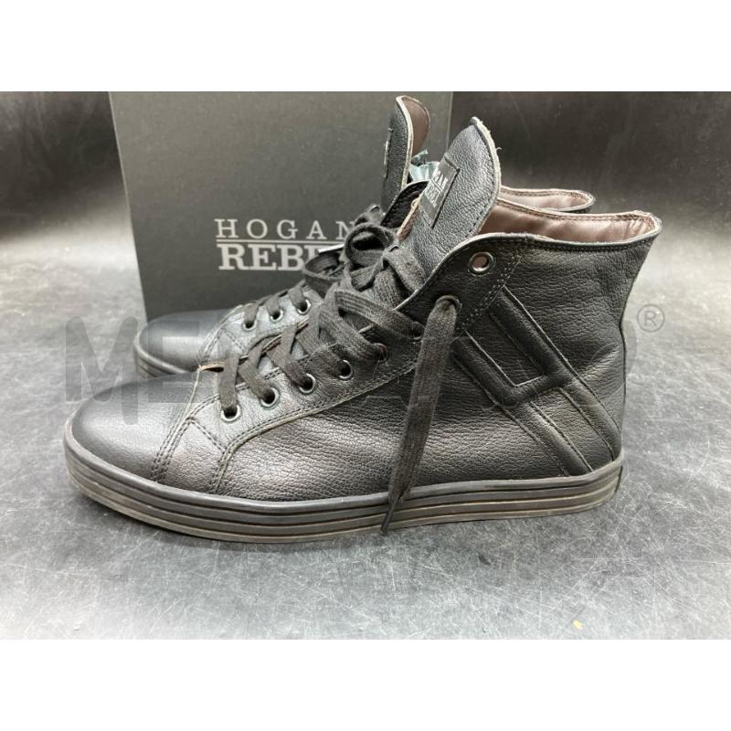 SCARPE D SCATO HOGAN REBEL NERE  | Mercatino dell'Usato Roma eur 3