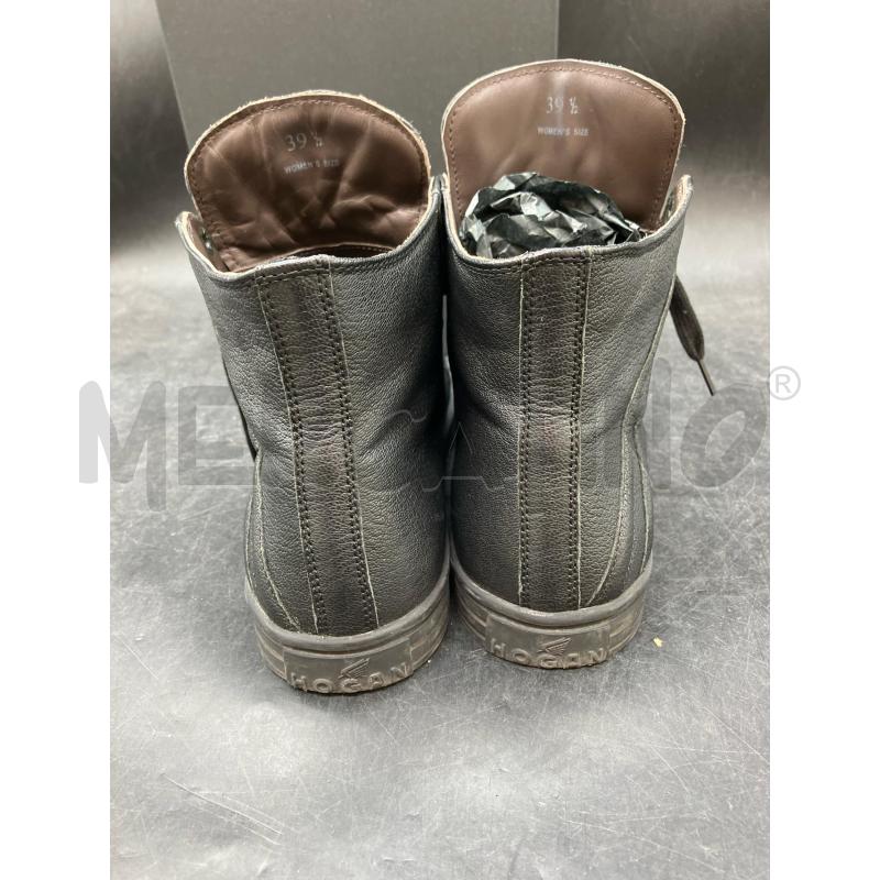 SCARPE D SCATO HOGAN REBEL NERE  | Mercatino dell'Usato Roma eur 4