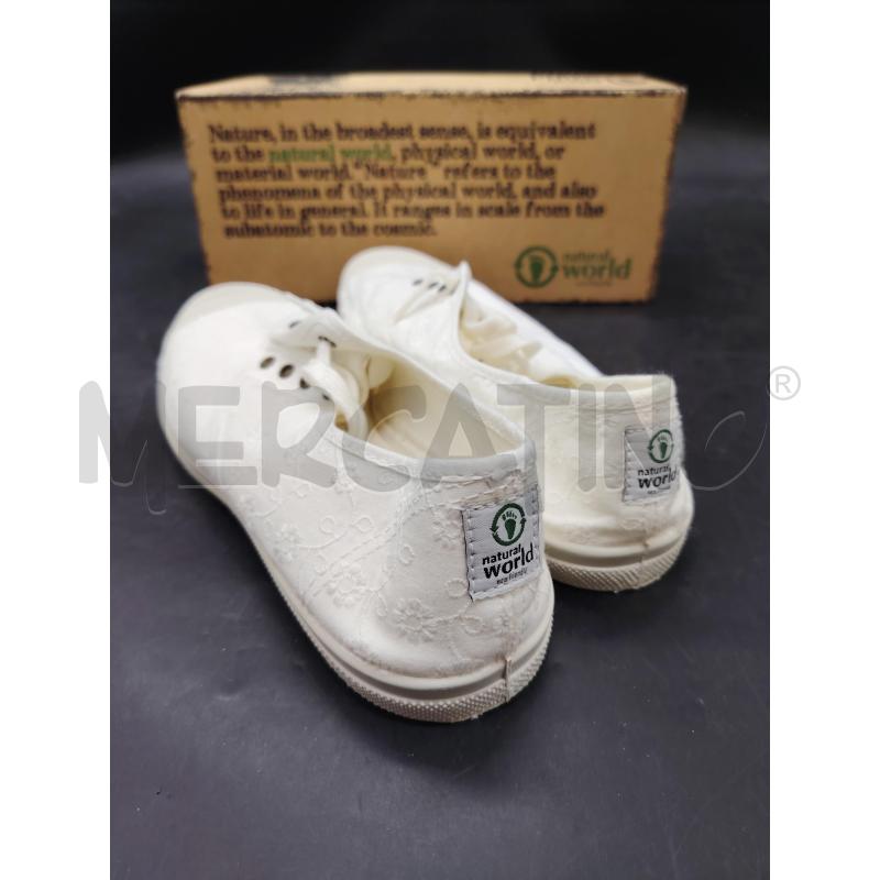 SCARPE D SCATO  NATURAL WORL BIA RICAMI  | Mercatino dell'Usato Roma eur 2