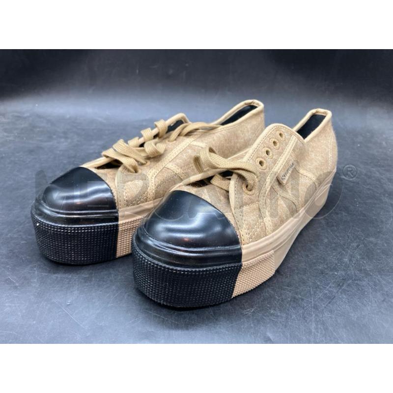 SCARPE D SUPERGA BY GERALDINA BEI PELLE PUNA NE | Mercatino dell'Usato Roma eur 1