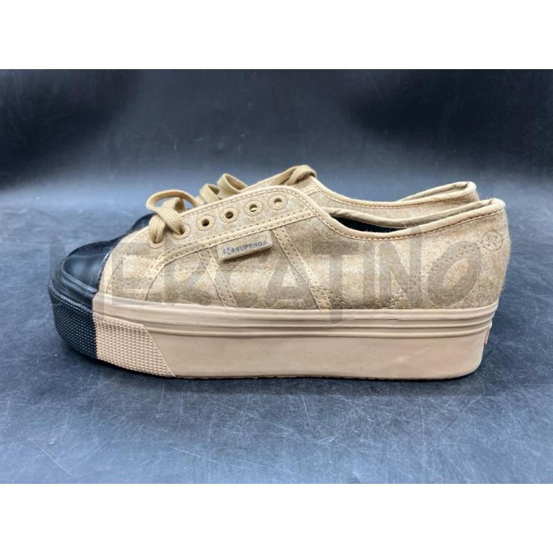 SCARPE D SUPERGA BY GERALDINA BEI PELLE PUNA NE | Mercatino dell'Usato Roma eur 3