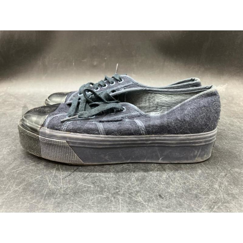 SCARPE D SUPERGA BY GERALDINA BLU PELLE PUNTA NE | Mercatino dell'Usato Roma eur 3