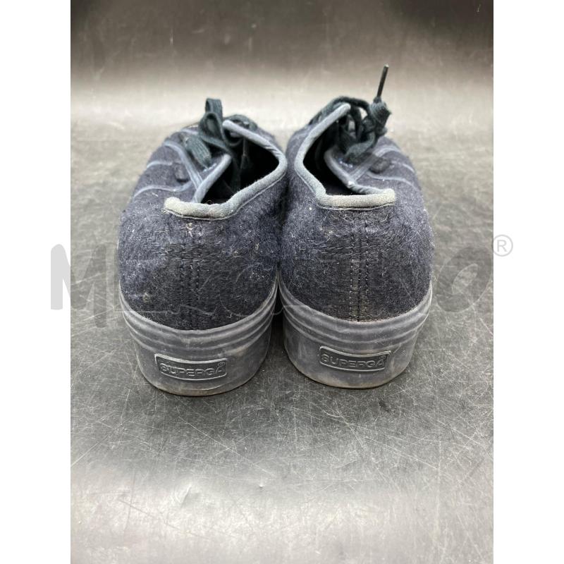 SCARPE D SUPERGA BY GERALDINA BLU PELLE PUNTA NE | Mercatino dell'Usato Roma eur 4