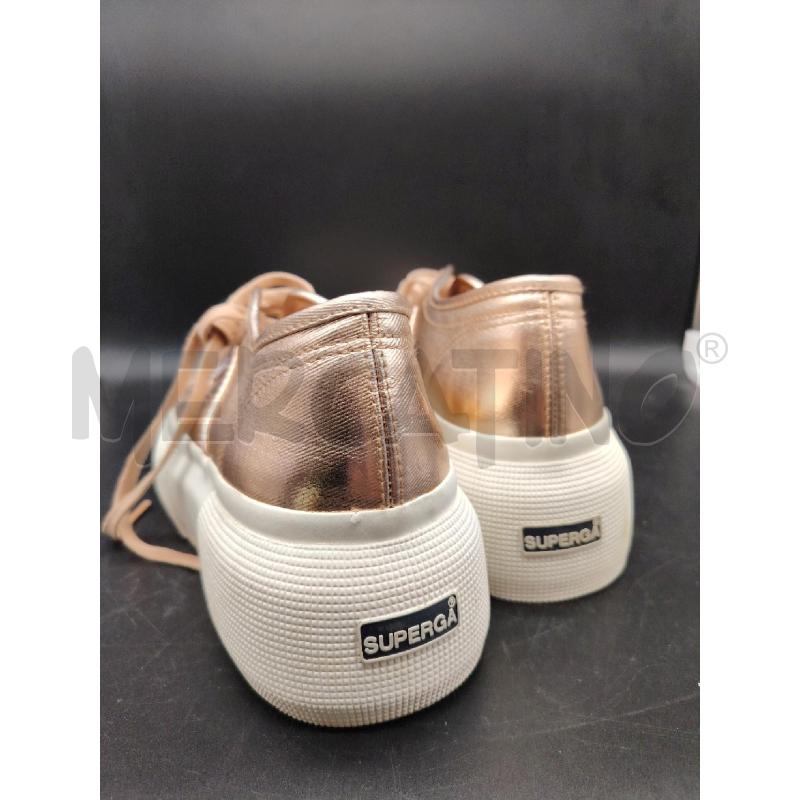 SCARPE D SUPERGA RS METALLIZ PARA ALTA  | Mercatino dell'Usato Roma eur 2