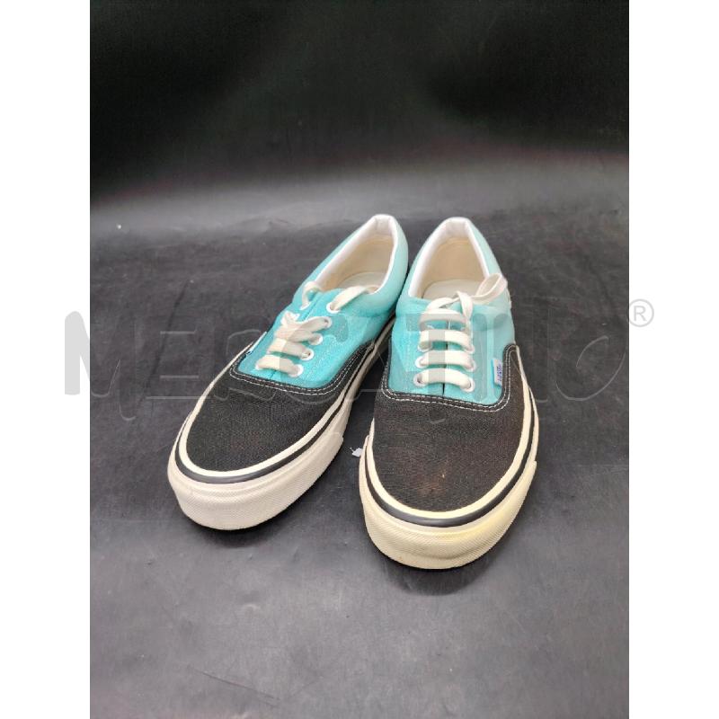 SCARPE D VANS NERO TURCHESE | Mercatino dell'Usato Roma eur 1