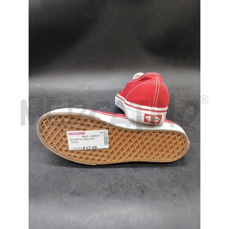 SCARPE D VANS RSS | Mercatino dell'Usato Roma eur 3