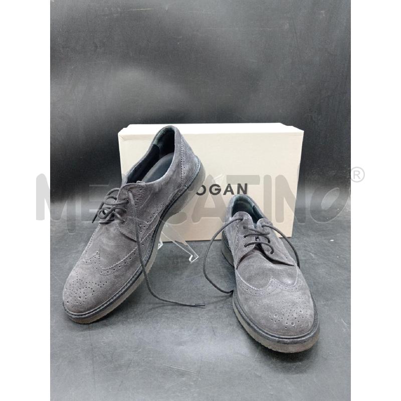 SCARPE STRINGATE U HOGAN SCATOLA BLU SCAMO | Mercatino dell'Usato Roma eur 1