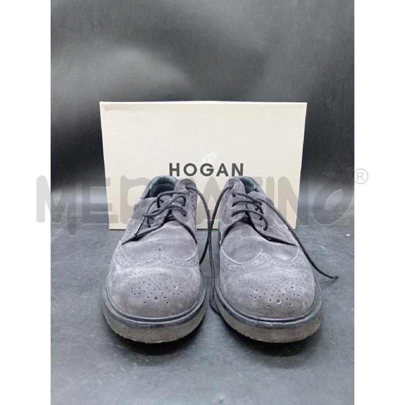 SCARPE STRINGATE U HOGAN SCATOLA BLU SCAMO | Mercatino dell'Usato Roma eur 2
