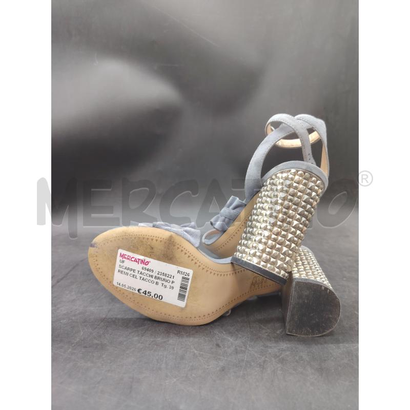 SCARPE TACCHI BRUNO PREMI CEL TACCO BORCHIE | Mercatino dell'Usato Roma eur 3