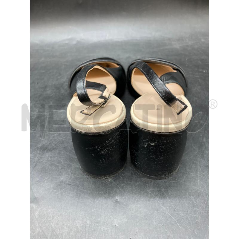 SCARPE TACCHI DUGONI NERE PUNTA APERTE DIETR O  | Mercatino dell'Usato Roma eur 4
