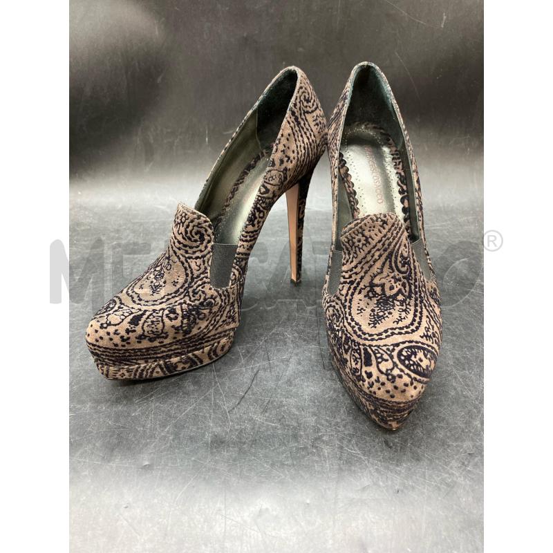 SCARPE TACCHI FRANCESCO SACCO NE MARR SCAMO PLATEAU  | Mercatino dell'Usato Roma eur 1