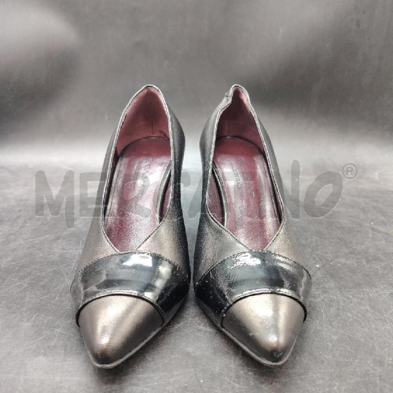SCARPE TACCHI GAMAR MARRONE INS NE VERNICE | Mercatino dell'Usato Roma eur 1