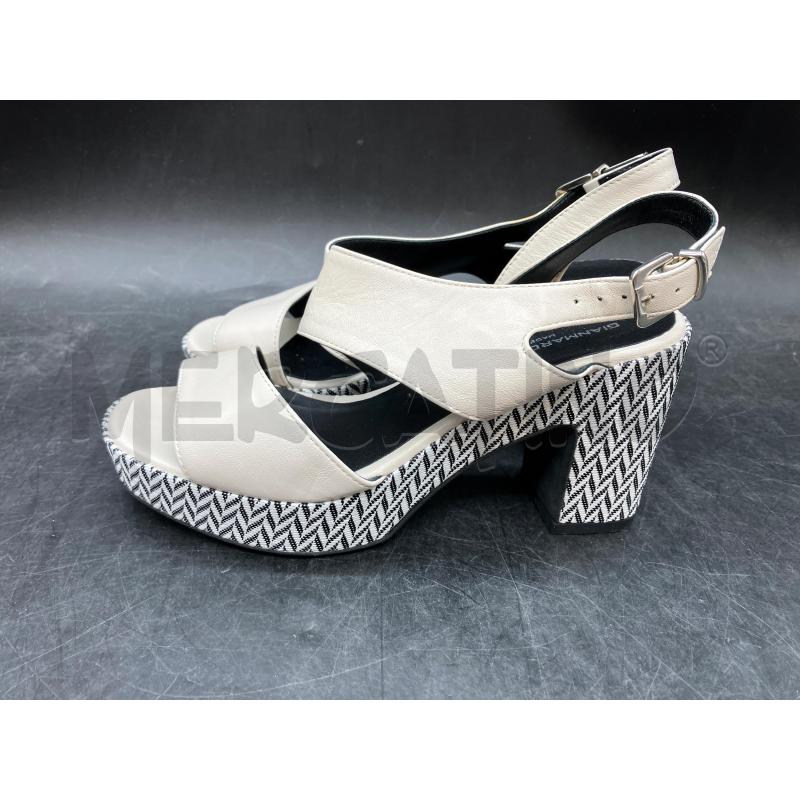 SCARPE TACCHI GIANMARCO SORELLI BIA TACCO ZIG ZAG | Mercatino dell'Usato Roma eur 3