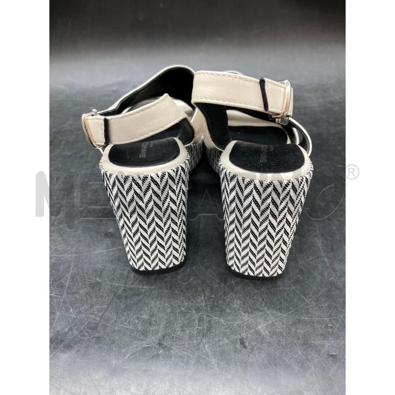 SCARPE TACCHI GIANMARCO SORELLI BIA TACCO ZIG ZAG | Mercatino dell'Usato Roma eur 4
