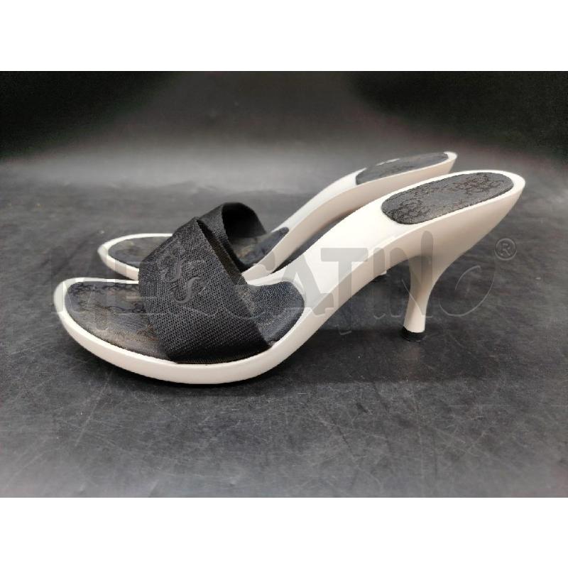 SCARPE TACCHI GUESS BIANCO FASCIA NE | Mercatino dell'Usato Roma eur 3