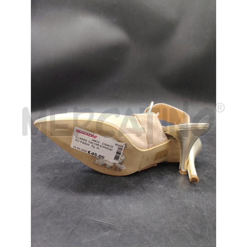 SCARPE TACCHI INTREND RS FIBBIA | Mercatino dell'Usato Roma eur 3