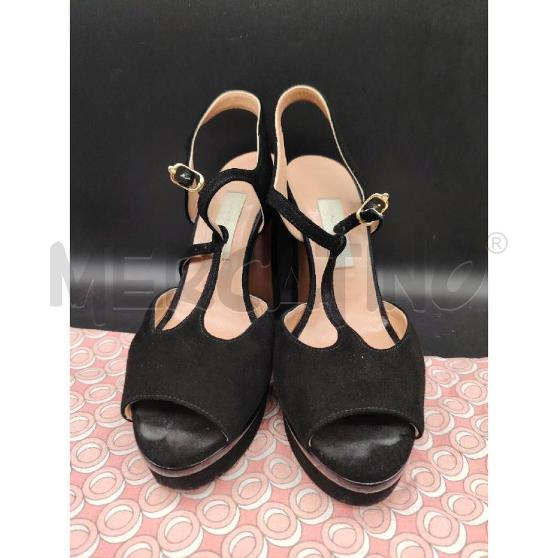 SCARPE TACCHI L'AUTRE CHOSE NERO CINTURINO | Mercatino dell'Usato Roma eur 1