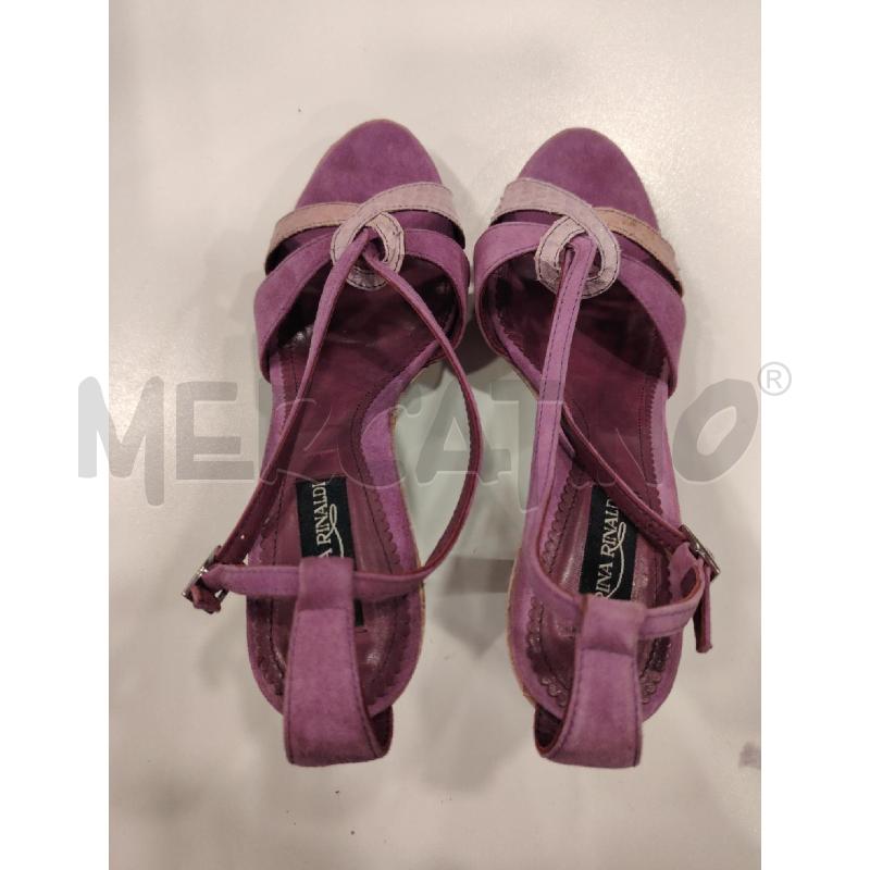 SCARPE TACCHI MARINA RINALDI VIO SCAMO  | Mercatino dell'Usato Roma eur 2