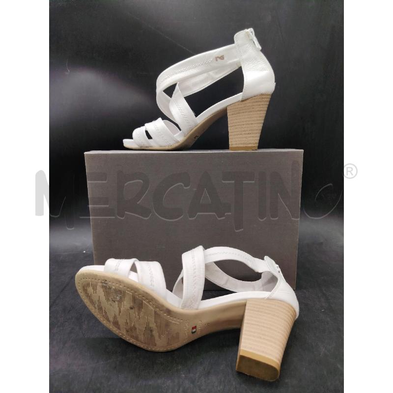 SCARPE TACCHI NERO GIADINI SCATO BIA PELLE DOPPIA FASCIA | Mercatino dell'Usato Roma eur 3