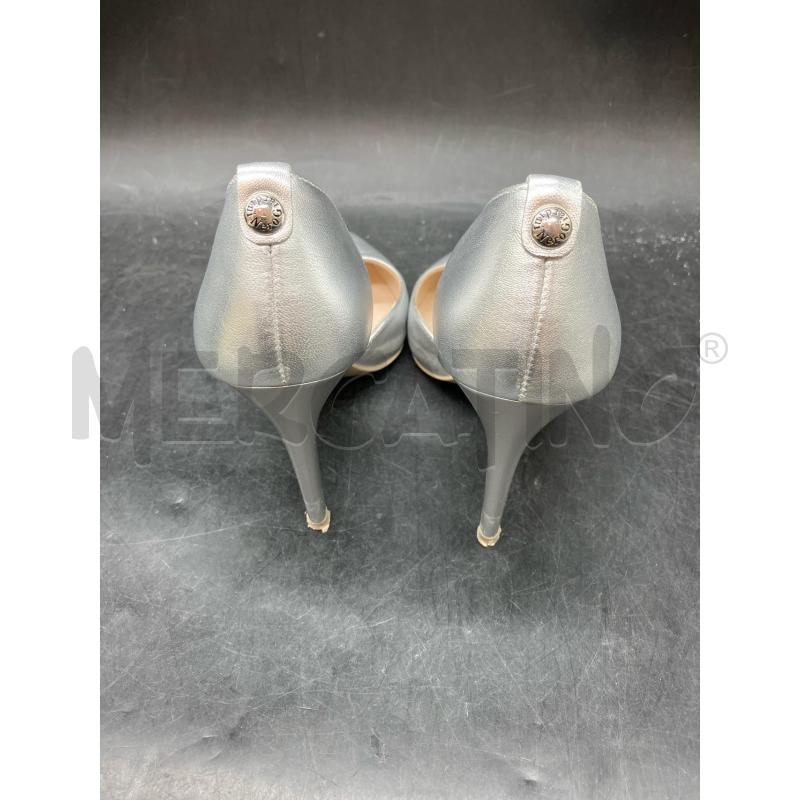 SCARPE TACCHI NERO GIARDINI SCATOLA ARGENTATA | Mercatino dell'Usato Roma eur 4