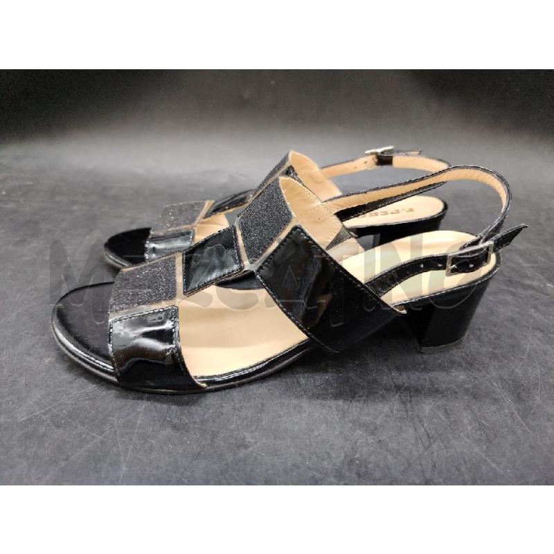 SCARPE TACCHI PERONI NERO VERNICE STRASS | Mercatino dell'Usato Roma eur 3