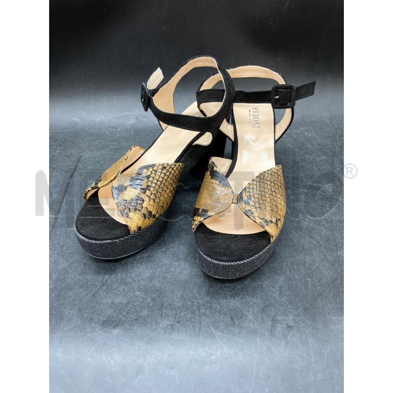 SCARPE TACCHI PERONI NE SCAMO FASCIA ANIMALIER | Mercatino dell'Usato Roma eur 1