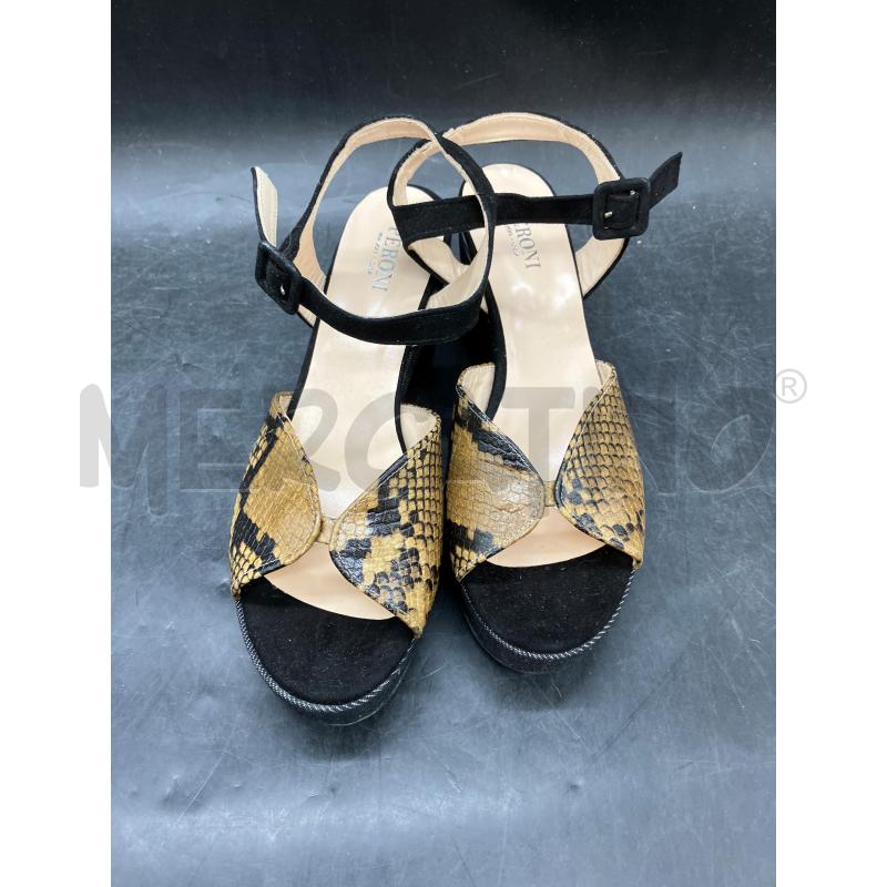 SCARPE TACCHI PERONI NE SCAMO FASCIA ANIMALIER | Mercatino dell'Usato Roma eur 2