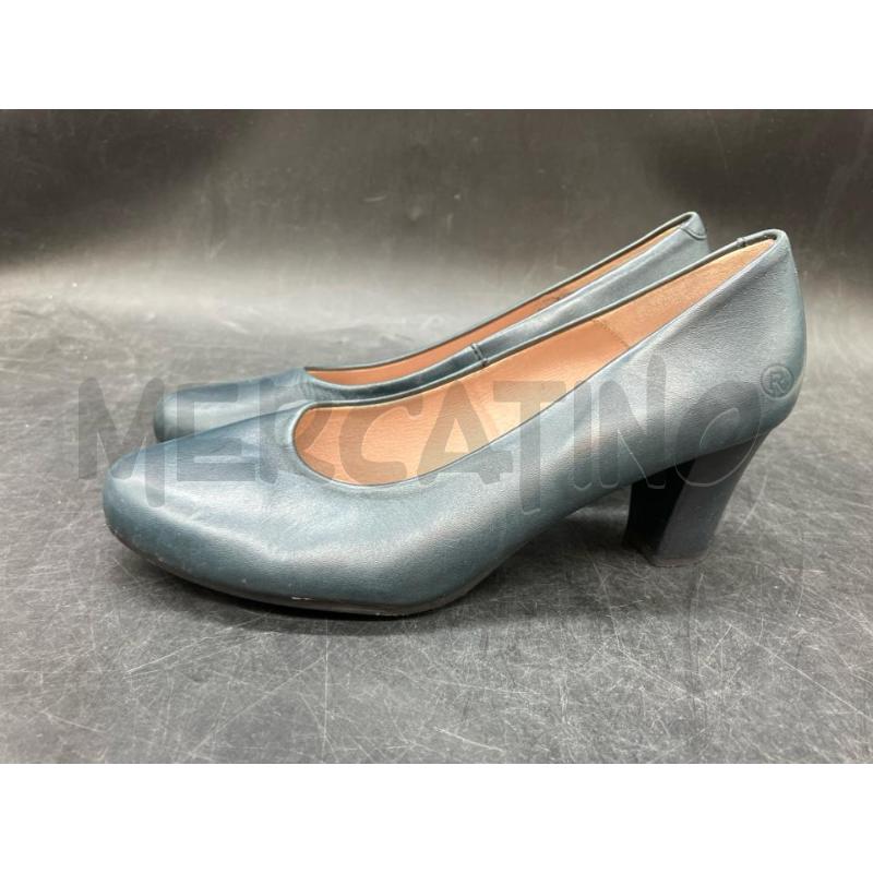 SCARPE TACCHI PITILLOS PETROLIO  | Mercatino dell'Usato Roma eur 3