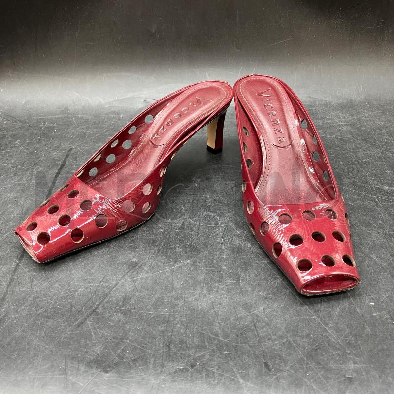 SCARPE TACCHI SABOT VICENZA BORDEAUX BUCHETTI | Mercatino dell'Usato Roma eur 1