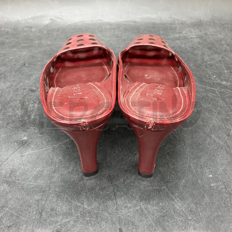 SCARPE TACCHI SABOT VICENZA BORDEAUX BUCHETTI | Mercatino dell'Usato Roma eur 4