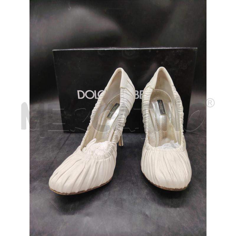SCARPE TACCHI SCATO DOLCE E GABBANA BIA ARRICCIO  | Mercatino dell'Usato Roma eur 1