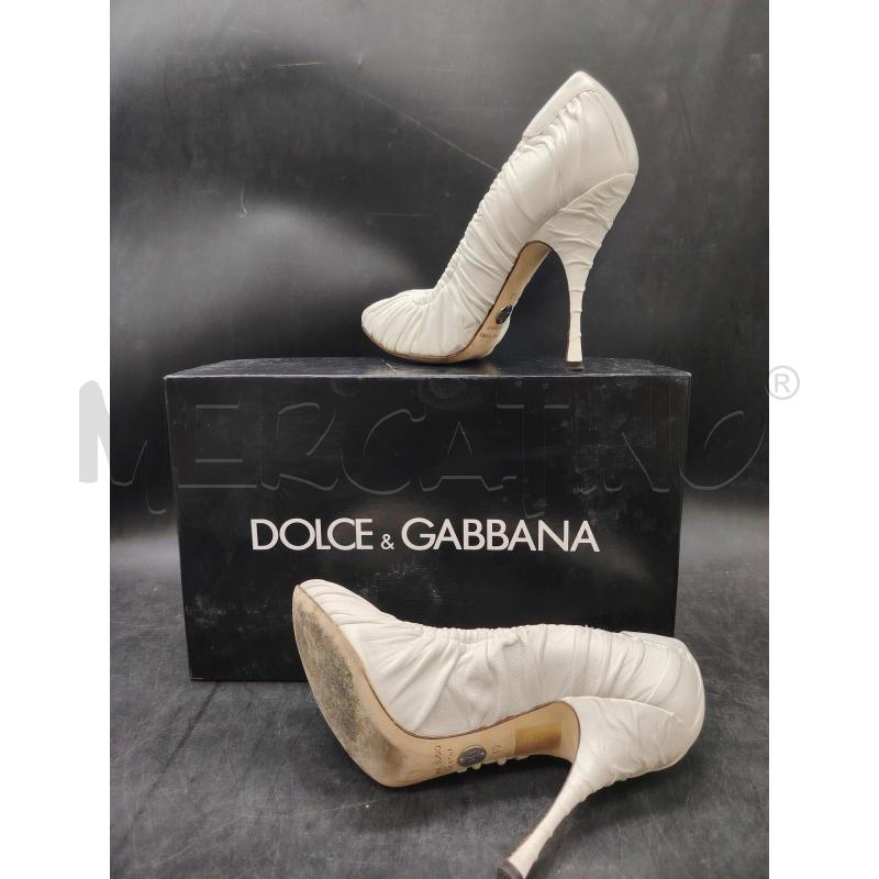 SCARPE TACCHI SCATO DOLCE E GABBANA BIA ARRICCIO  | Mercatino dell'Usato Roma eur 3
